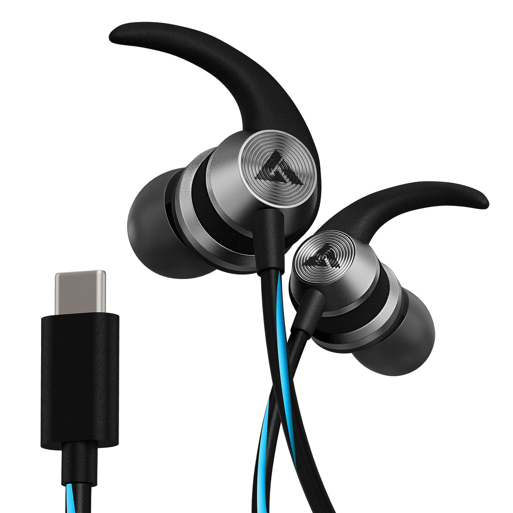 GOBOULT BassBuds X1 in-Ear Wired Earphones with 10mm Extra Bass Driver and HD Sound with mic (Black)