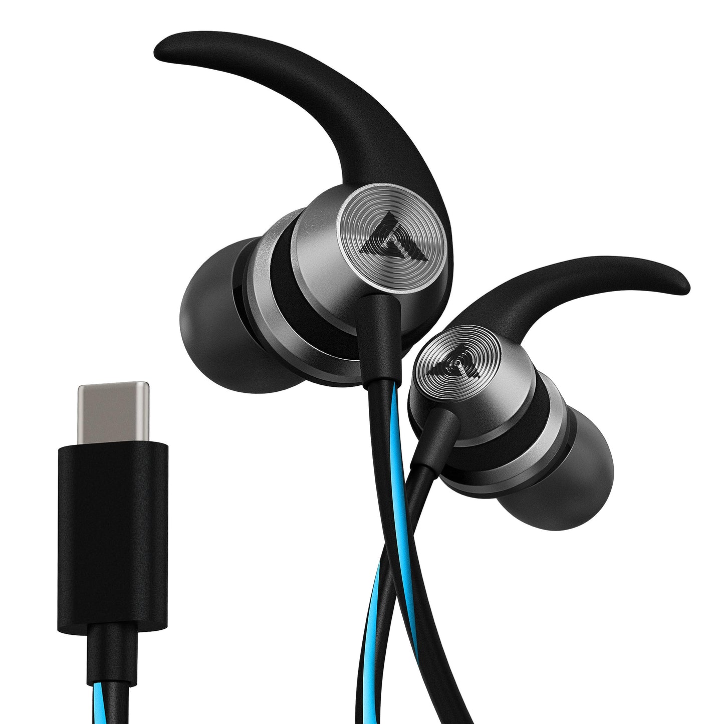 GOBOULT BassBuds X1 in-Ear Wired Earphones with 10mm Extra Bass Driver and HD Sound with mic (Black)