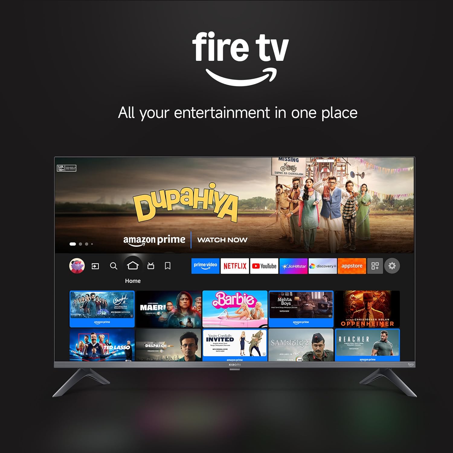 Xiaomi 108 cm (43 inch) FX Pro QLED Ultra HD 4K Smart Fire TV L43MB-FPIN