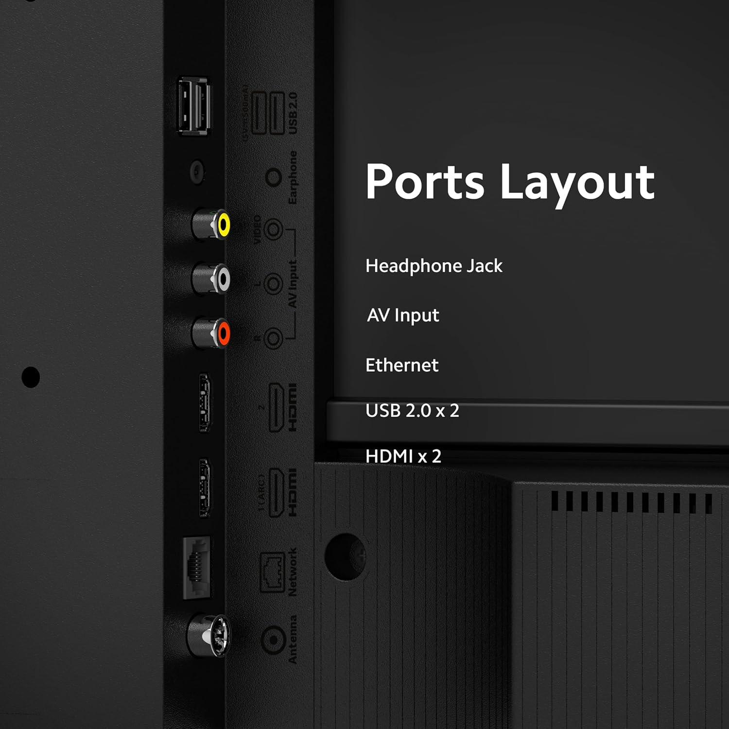 Xiaomi MI Smart TV A 80 cm (32) HD Ready Smart Google LED TV L32MA-AIN (Black)