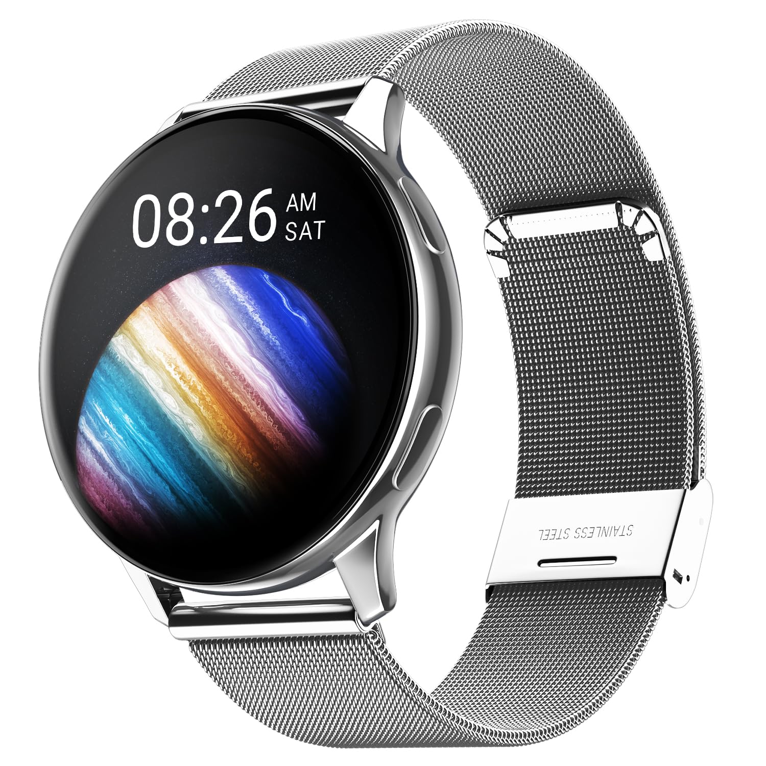 Noise Vortex Plus 1.46 AMOLED Display, AoD, BT Calling, Sleek Metal Finish, 7 Days Battery Life, All New OS with 100+ Watch Faces & Health Suite (Black)