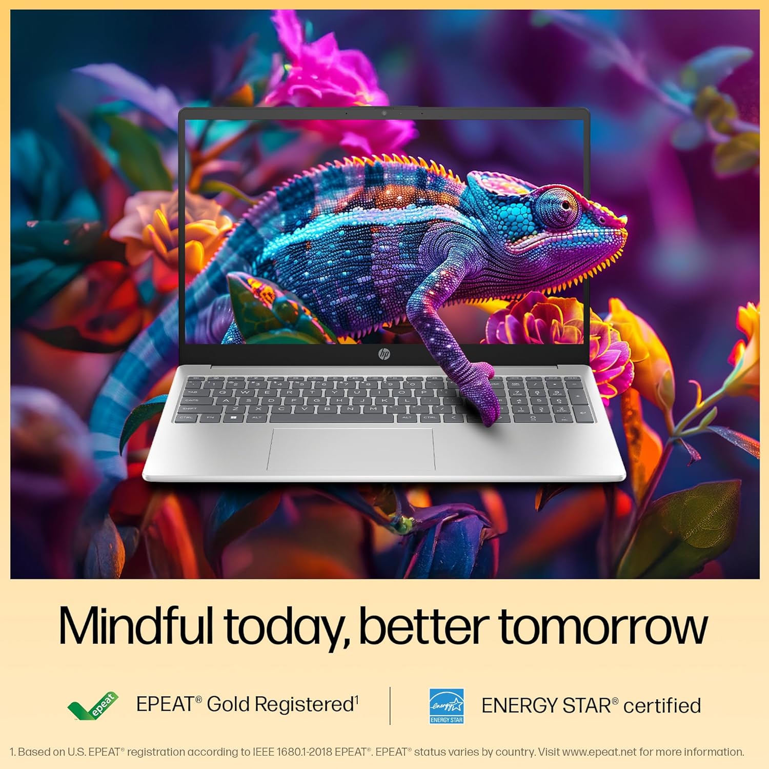 HP 15, AMD Ryzen 7 5825U (16GB DDR4, 512GB SSD) FHD, Anti-Glare, Micro-Edge,15.6''/39.6cm, Win11, M365(1yr)* Office24, Silver, 1.59kg, fc0476AU, Radeon Graphics, FHD Camera w/Shutter, Backlit Laptop