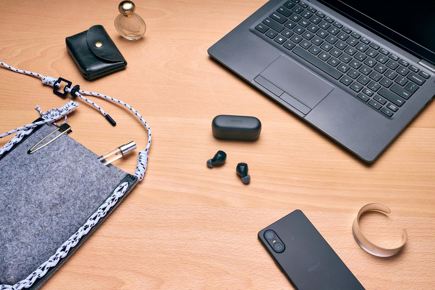 Sony WF-C510 Wireless Bluetooth Earbuds with Mic, TWS, in Ear, Ambient Sound Mode, Small and Comfortable, IPX4, Quick Charge, Multipoint Connectivity, Customized EQ, Up to 22 Hours Battery- Black