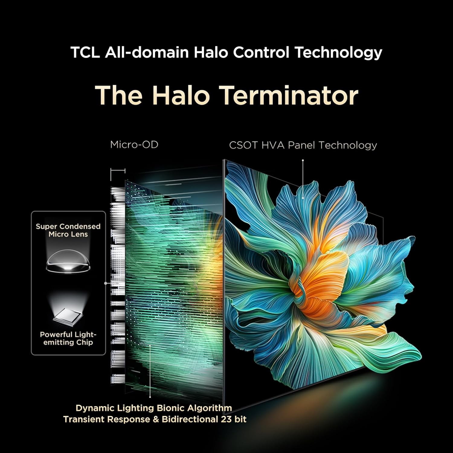 TCL 139 cm (55 inches) 4K UHD Smart QD-Mini LED Google TV 55Q6C