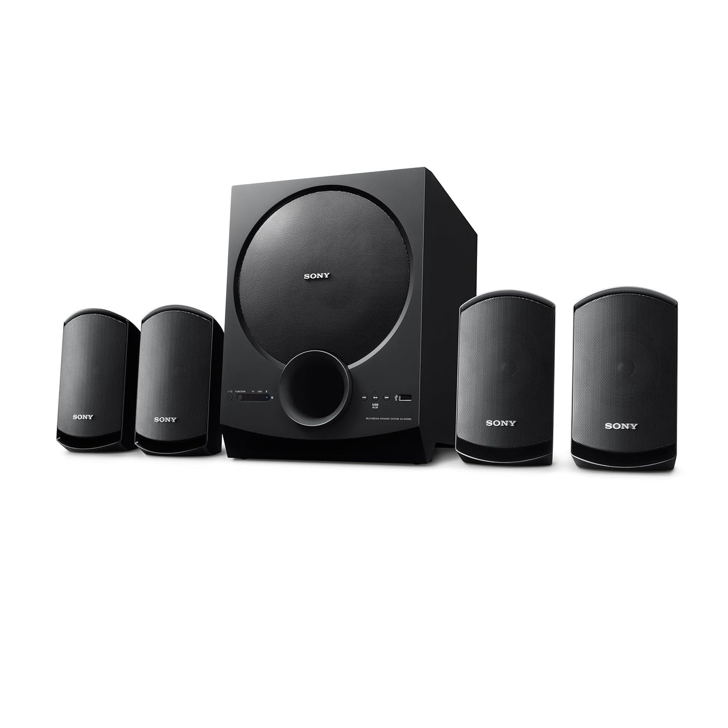 Sony SA-D40M2 All in One 4.1ch Home Theatre System with 100W Power Output and Powerful Subwoofer – Black