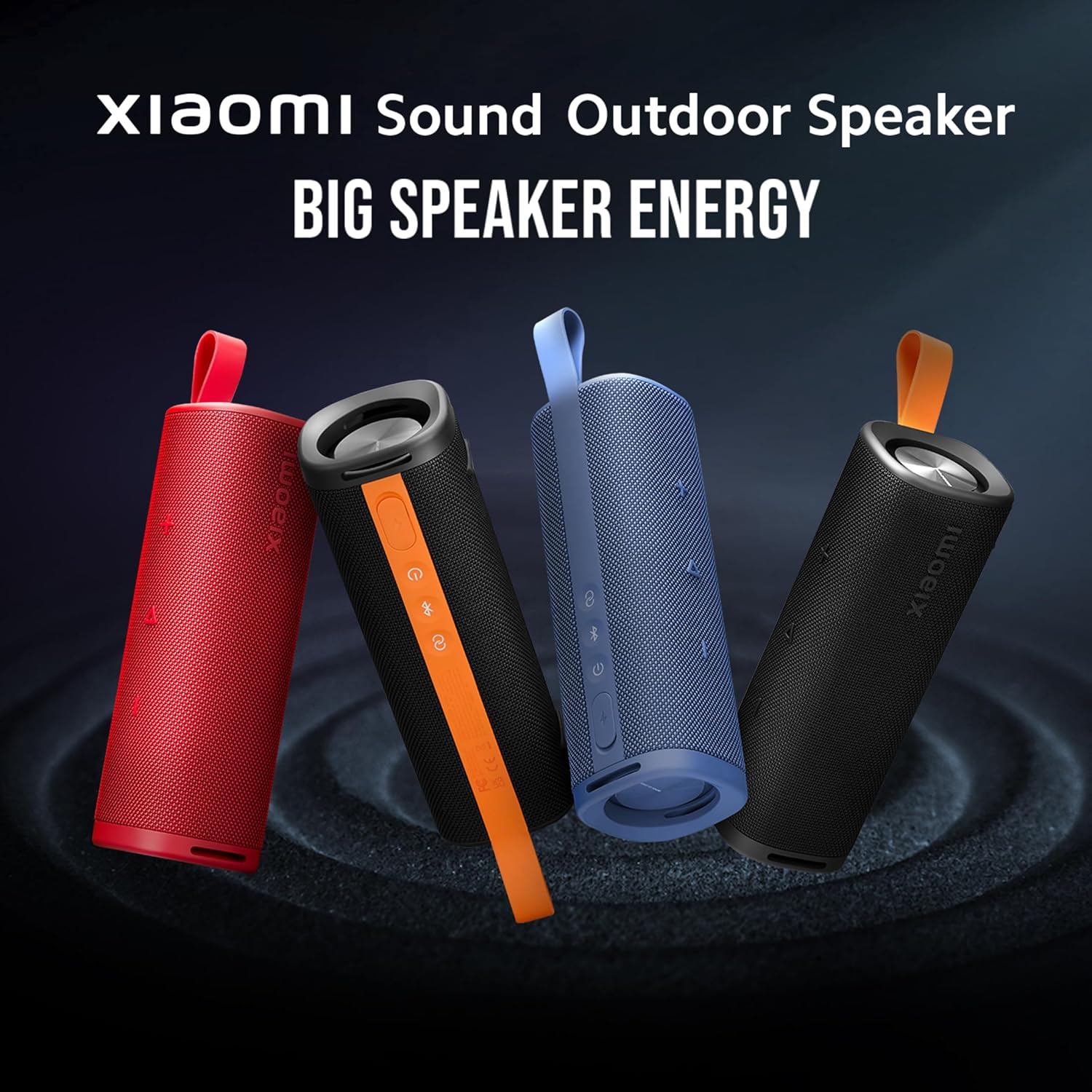Xiaomi Sound Outdoor Speaker (Black) | |30W Hi-Quality Speaker with Mic|Upto 12hrs Playback Time|IP67 Waterproof & Type C|Wireless Stereo Pairing|Speaker for Home, Outdoor & Travel Purpose