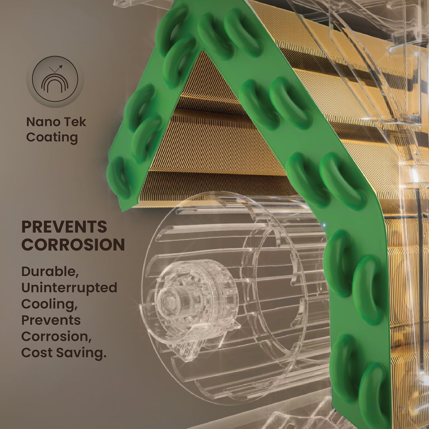 IFB 2025 Model Silver Star Series 1.5 Ton 5 Star Split AC with HD Compressor, AI, Dual Gold Fin, Nano Tek Coating & 8-in-1 Flexi Mode – White (CI185SS22RGN1, Copper Condenser)