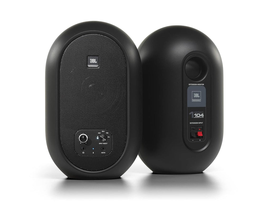 JBL Professional 104-BT Compact Desktop Reference Woofer Monitors with Bluetooth
