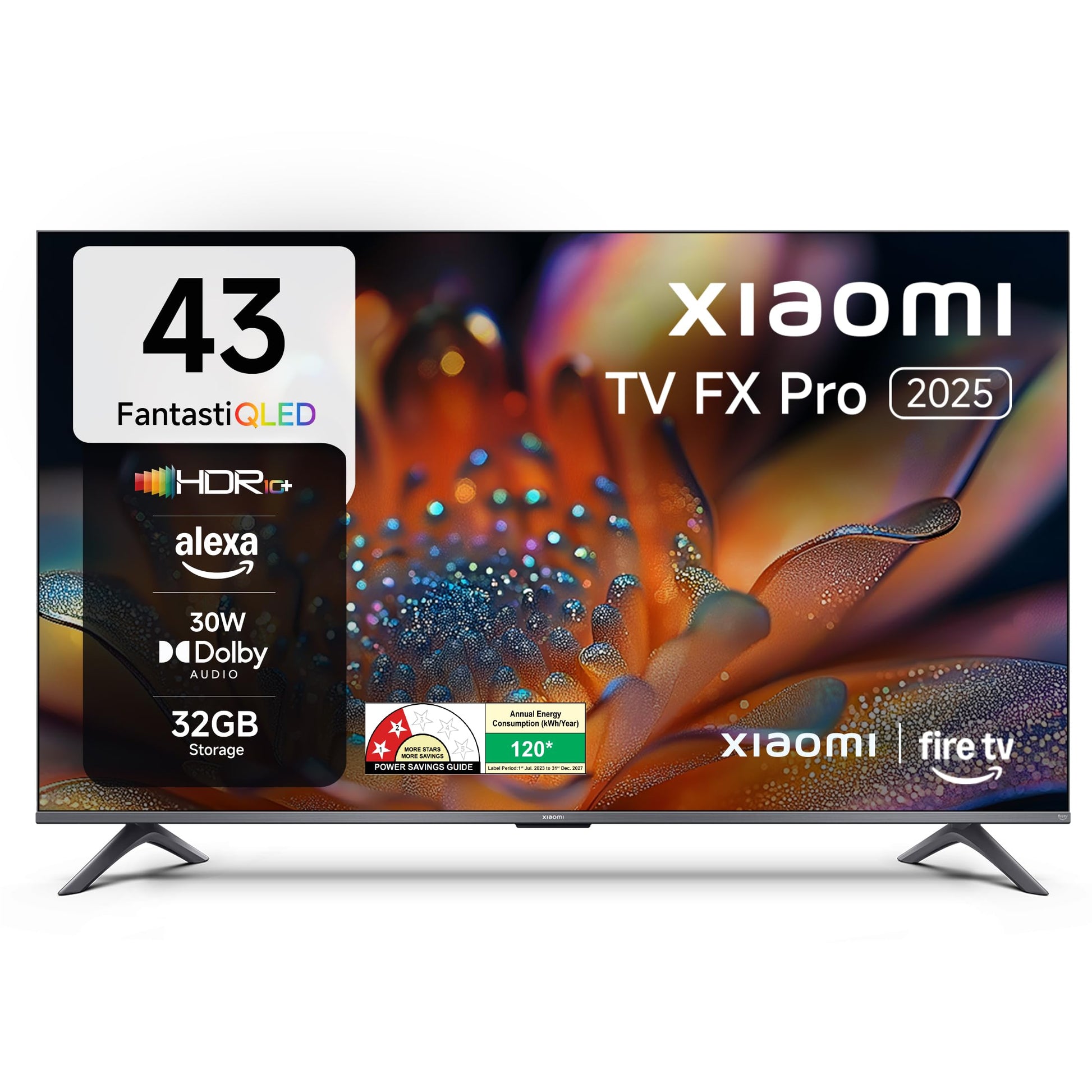 Xiaomi 138 cm (55 inch) FX Pro QLED Ultra HD 4K Smart Fire TV L55MB-FPIN