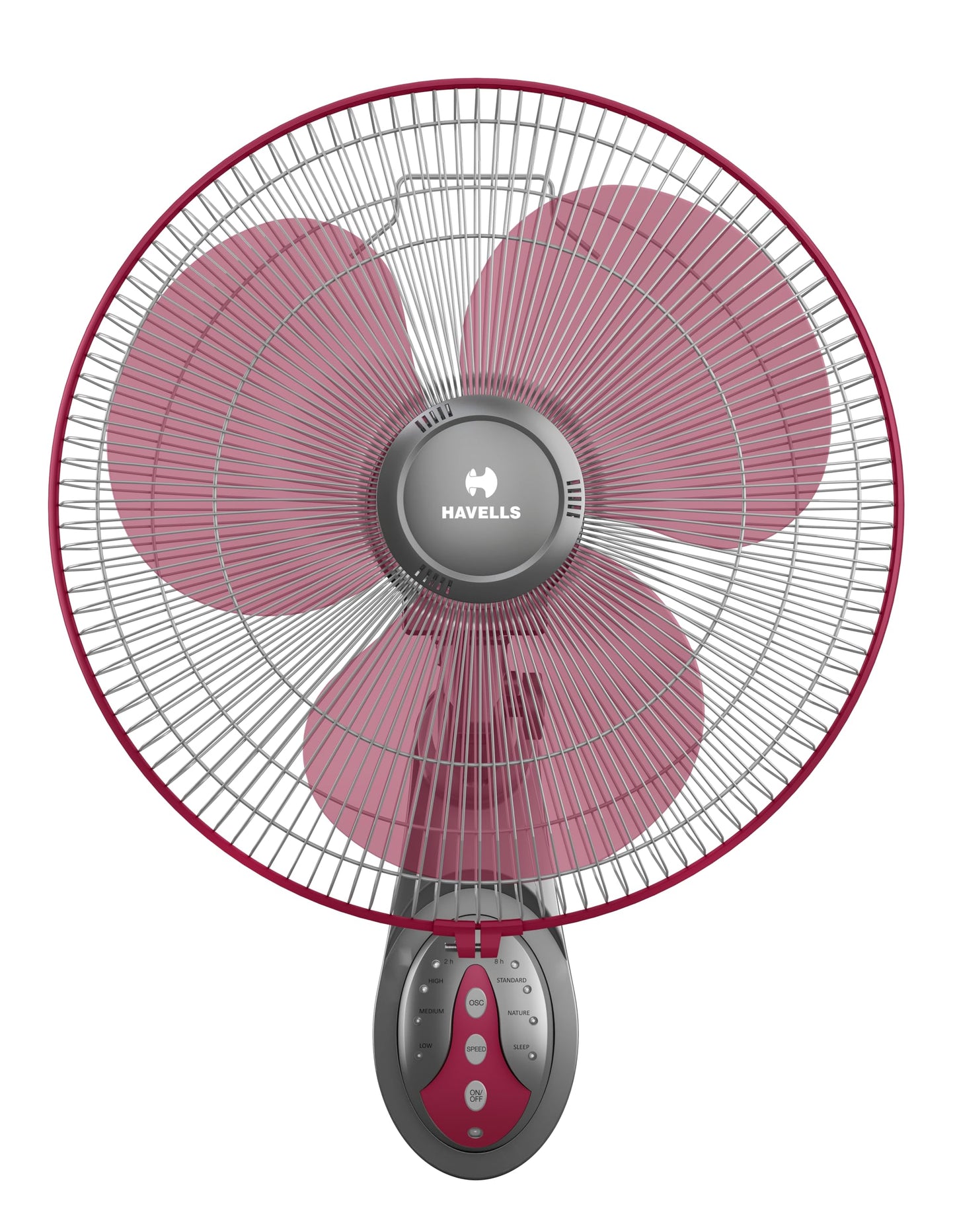 Havells Swing 300mm Wall Mounted Fan | High-Performance, Wall Fan for Kitchen & Home, Smooth Oscillation, 100% Copper Motor | 3-Speed Control, 2-Year Warranty | (Pack of 1, Off White)