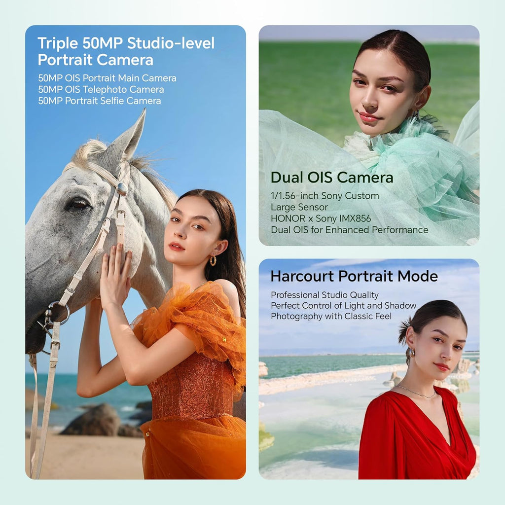HONOR 200 5G (8GB+256GB, Black) – 50MP+50MP+12MP Triple Camera with Dual OIS | 50MP Selfie | Quad-Curved AMOLED Display | AI-Powered MagicOS 9.0 | Without Charger