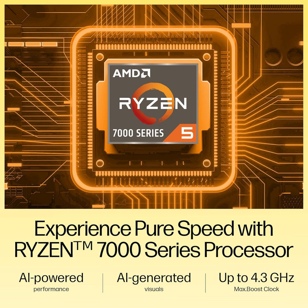 HP 15, AMD Ryzen 5 7520U (8GB LPDDR5, 512GB SSD) Anti-Glare, FHD,15.6-inch (39.6 cm) Win 11, Office 21, FHD Camera with Privacy Shutter,15s-fc0155AU
