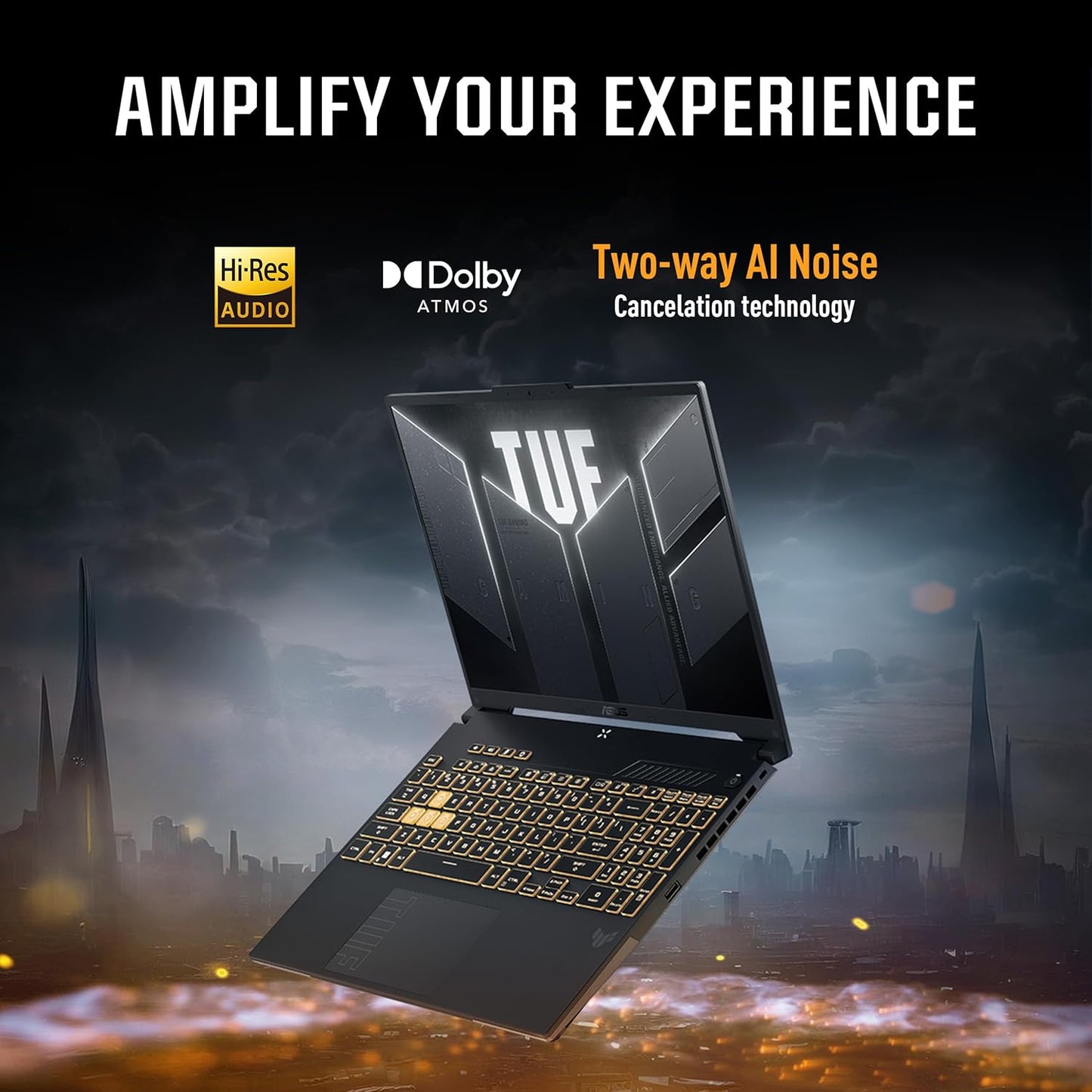 ASUS TUF Gaming F16,Intel Core 5 Processor 210H Gaming Laptop (RTX 3050A-4GB/65WTGP/16GB/512GB/FHD+/16"/144Hz/Windows 11/M365 Basic (1Year)*/Office Home 2024/Mecha Gray/2.20 Kg) FX607VB-RL087WS/76WS