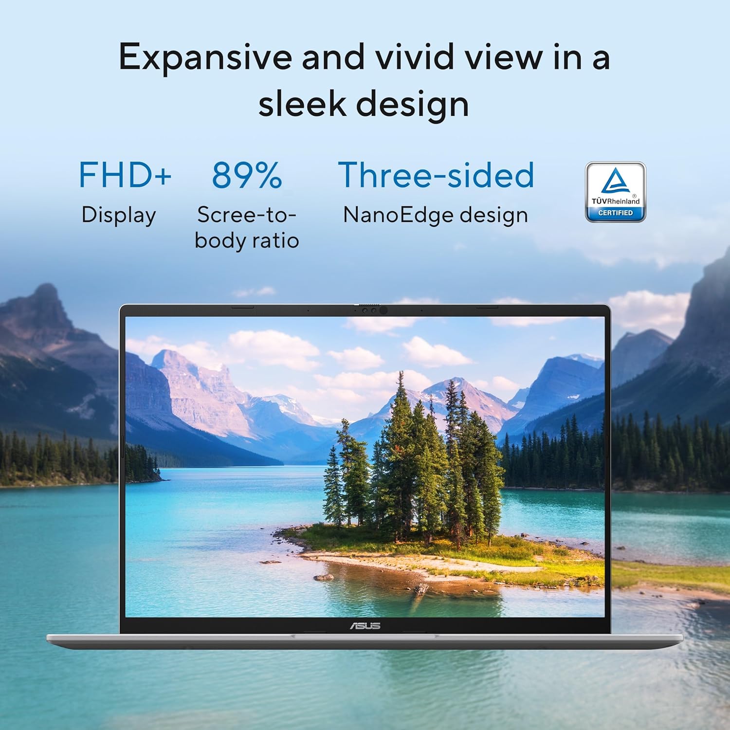 ASUS Vivobook 16,Intel Core Ultra 5 (Series 2),Thin & Light(Intel iGPU/16GB RAM/512GB SSD/FHD+/16"/60Hz/Backlit Keyboard/Windows 11/M365 Basic (1Year)*/Office Home 2024/Silver/1.88 kg) X1607CA-MB142WS