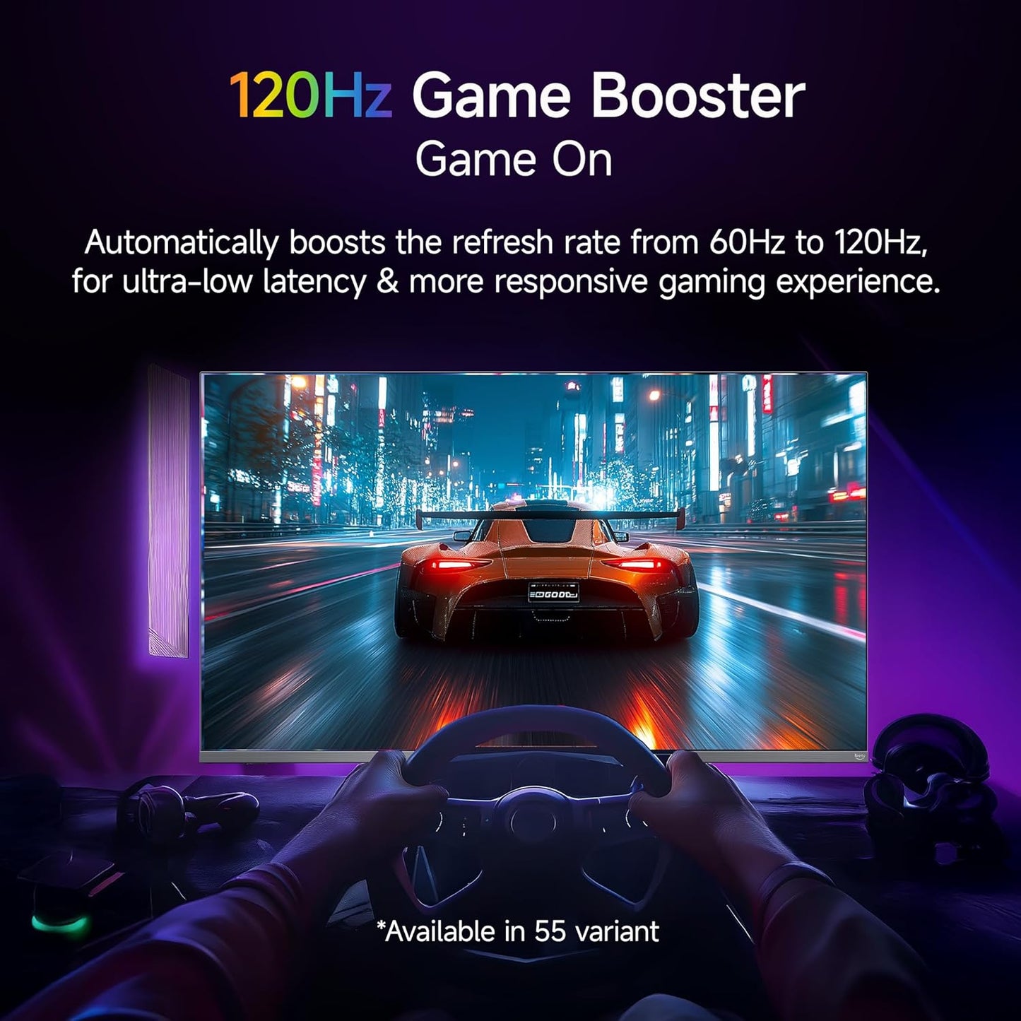 Xiaomi 138 cm (55 inch) FX Ultra HD 4K Smart LED Fire TV L55MB-FIN