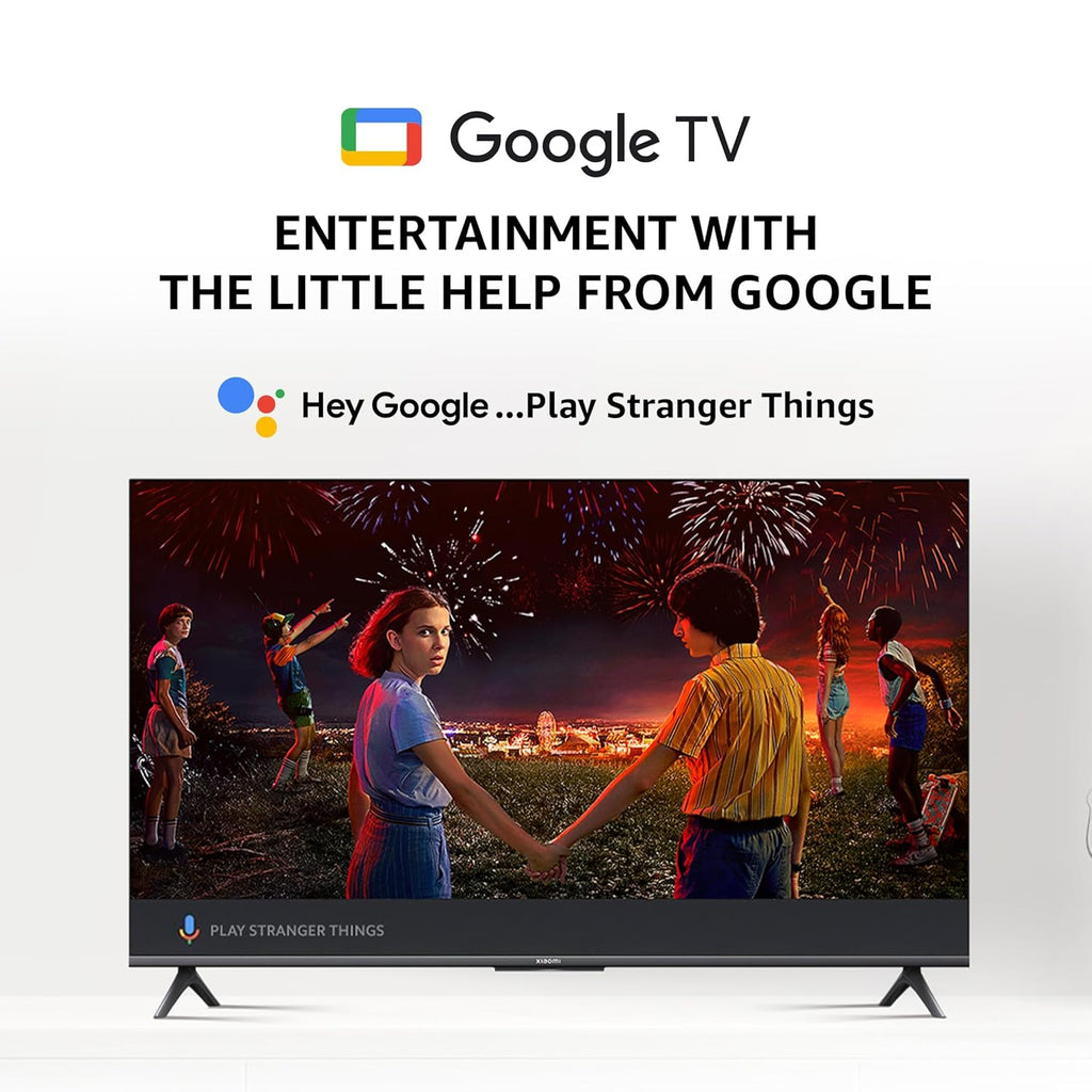 Xiaomi MI 138 cm (55 inches) X Series 4K LED Smart Google TV L55MA-AIN (Black)