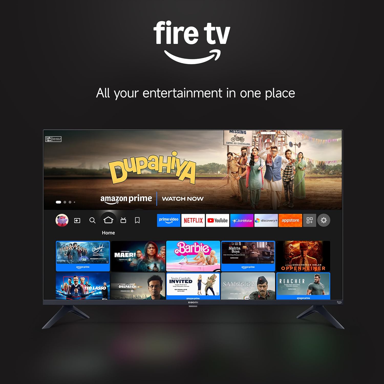 Xiaomi 80 cm (32 inch) F Series HD Ready Smart LED Fire TV L32MB-FIN