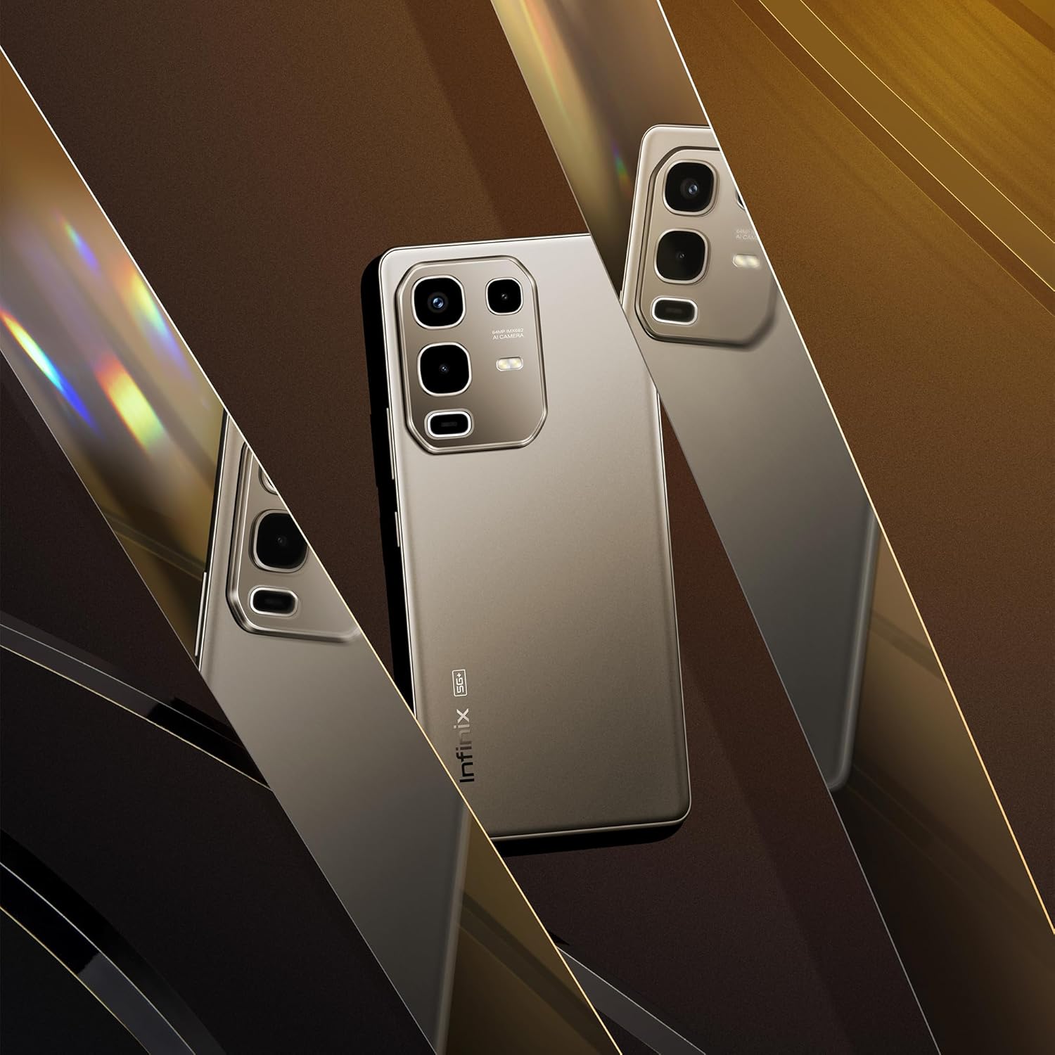 Infinix Note 50s 5G+ (Titanium Grey, 6GB RAM, 128GB Storage) | MediaTek D7300 Ultimate | 5500mAH Battery, Dual Speakers by JBL, 144Hz AMOLED Display