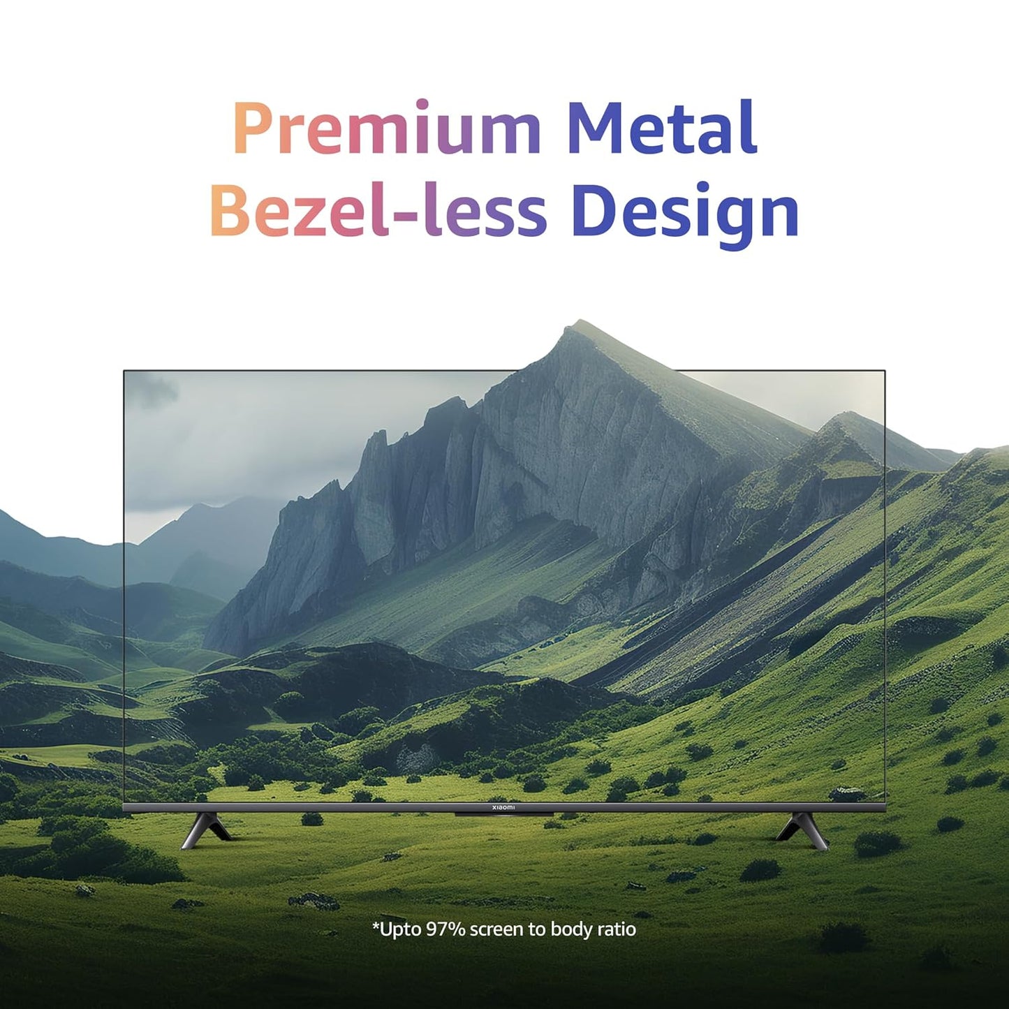 Xiaomi MI 108 cm (43 inches) A Pro 4K Dolby Vision Smart Google LED TV L43MA-AUIN (Black)