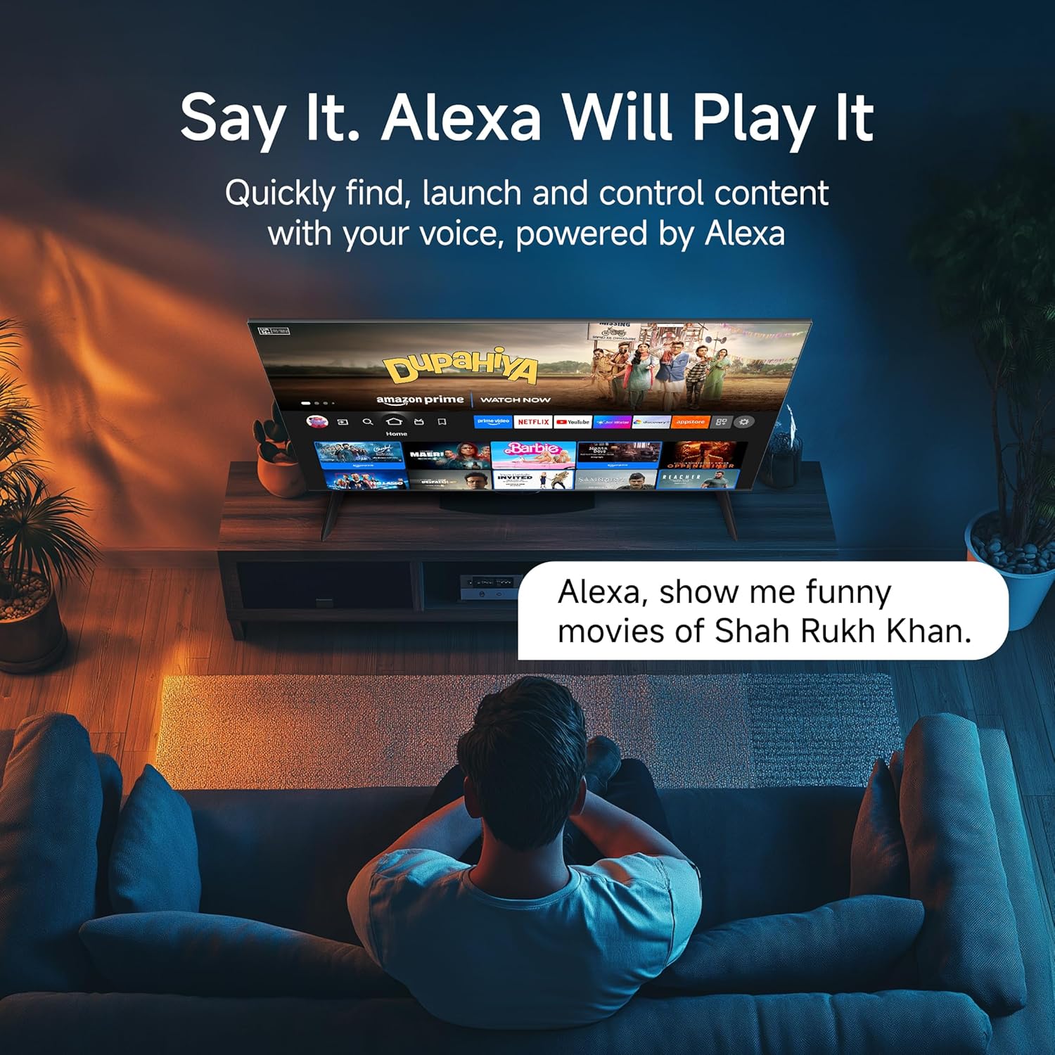 Xiaomi 138 cm (55 inch) FX Ultra HD 4K Smart LED Fire TV L55MB-FIN