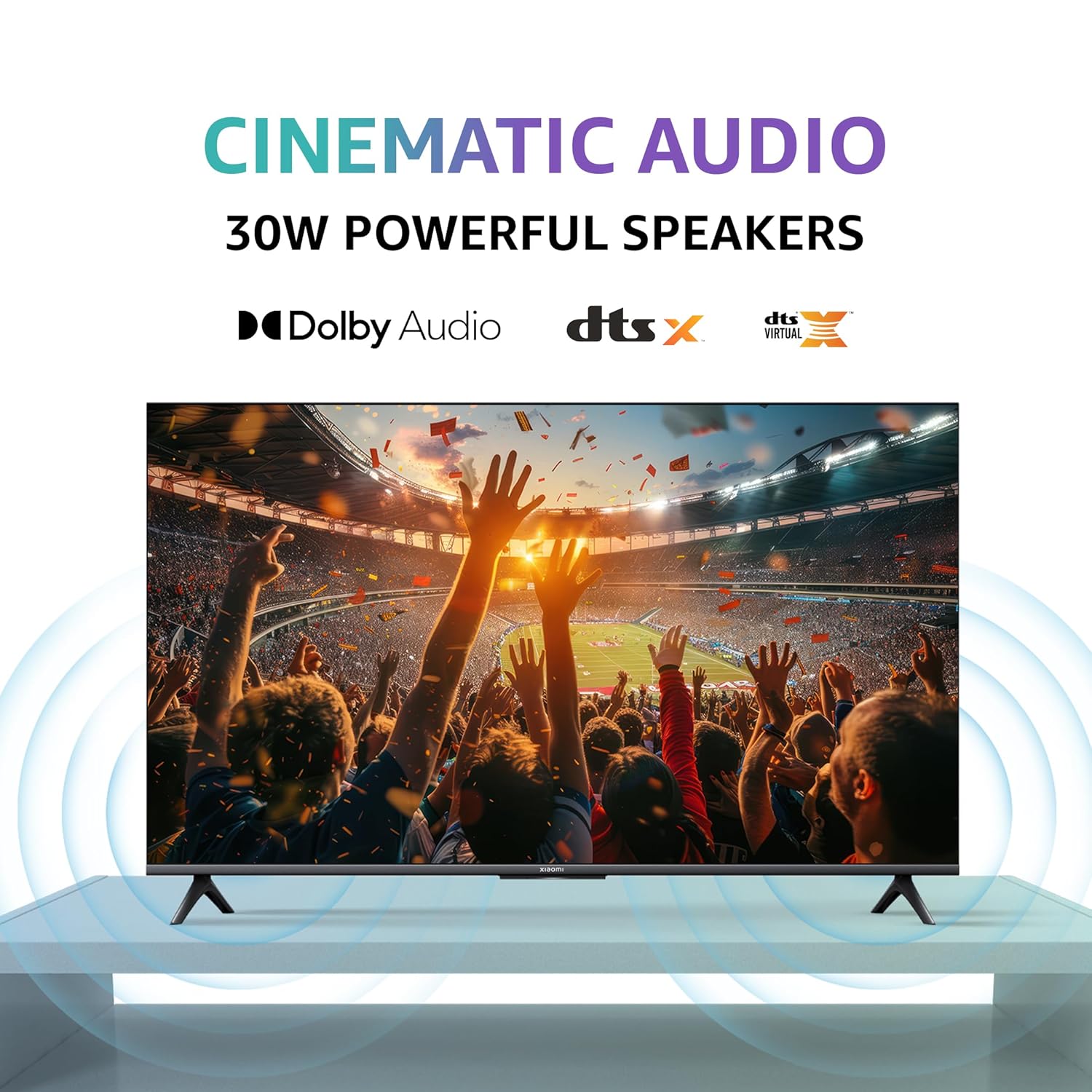 Xiaomi MI 138 cm (55 inches) X Series 4K LED Smart Google TV L55MA-AIN (Black)