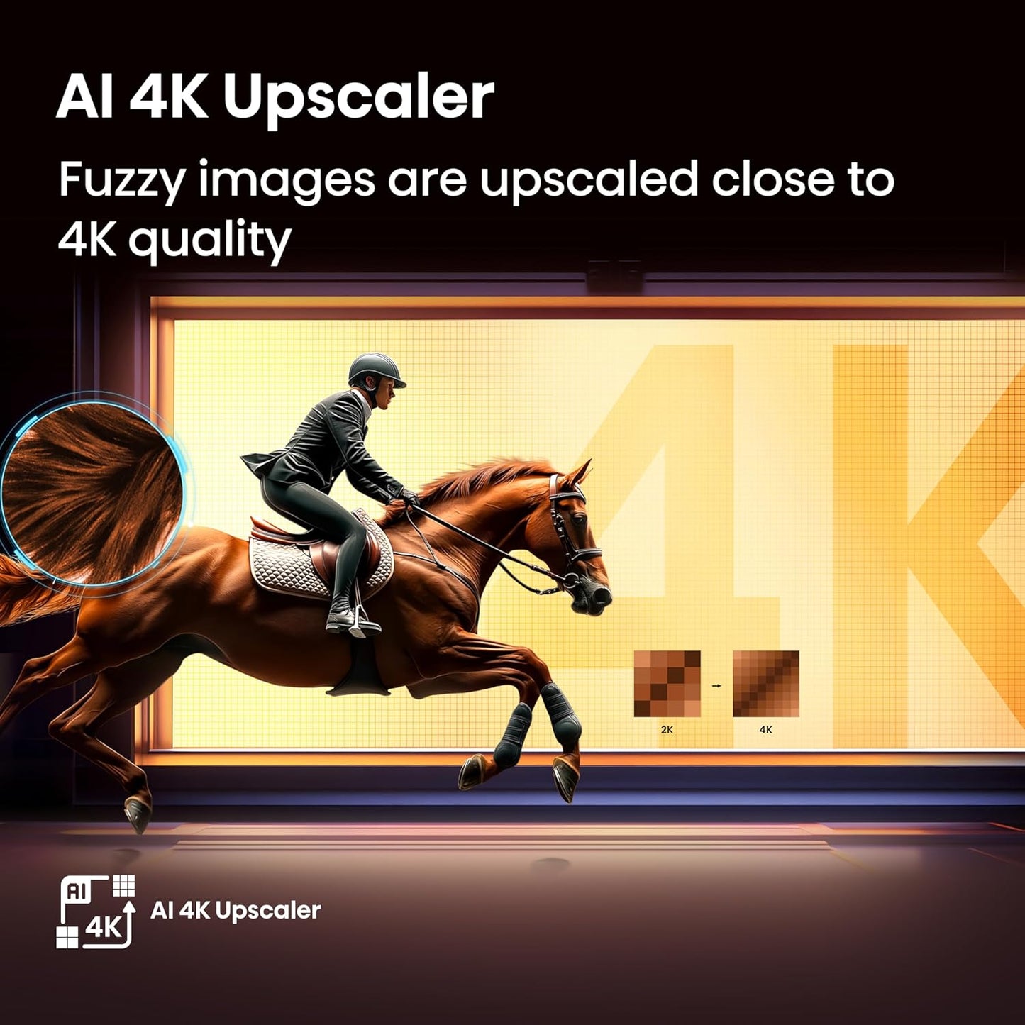 Hisense 189 cm (75 inches) E7Q Series 4K Ultra HD Smart QLED TV 75E7Q (Black)