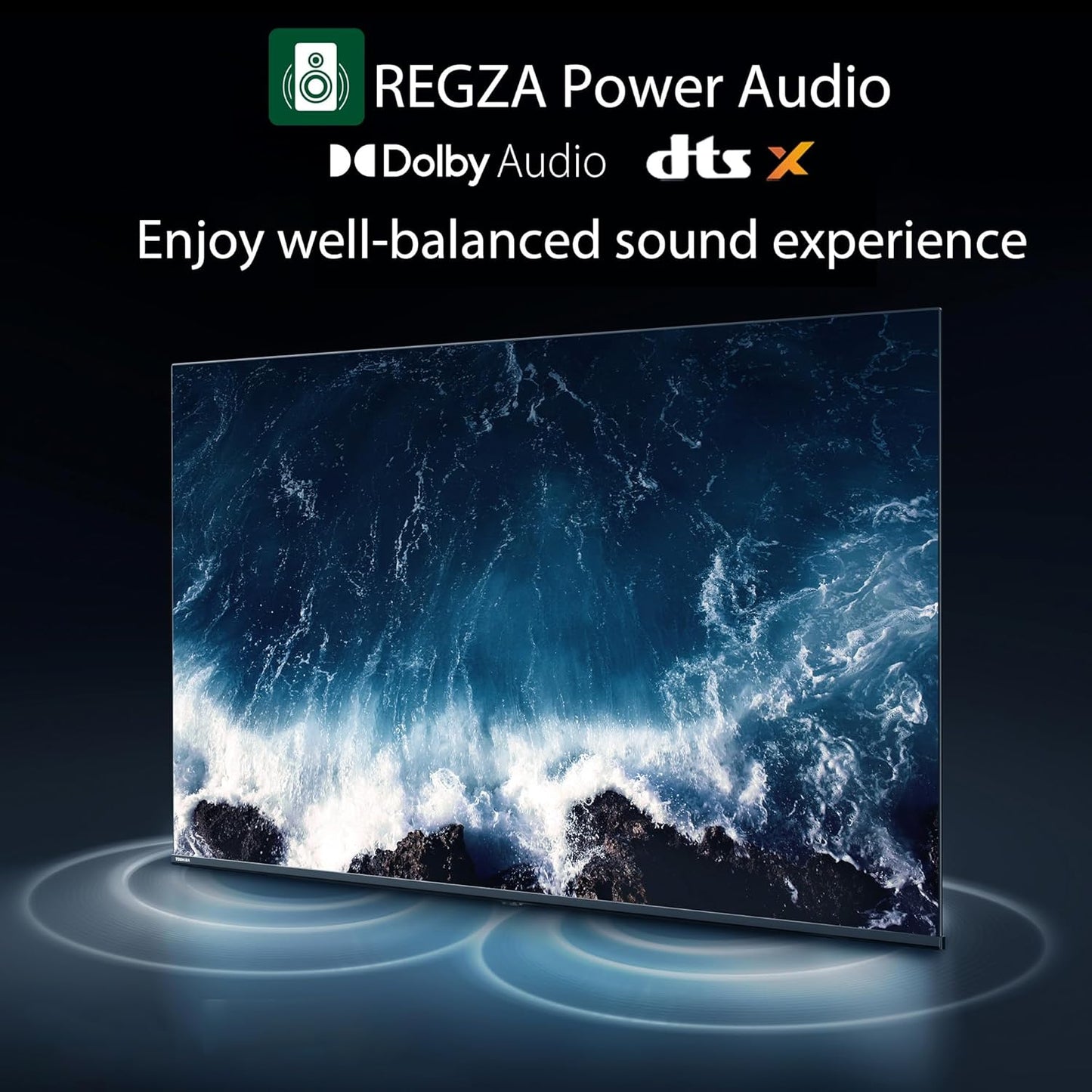 TOSHIBA 139 cm (55 inches) C450ME Series 4K Ultra HD Smart QLED TV 55C450ME (Silver)