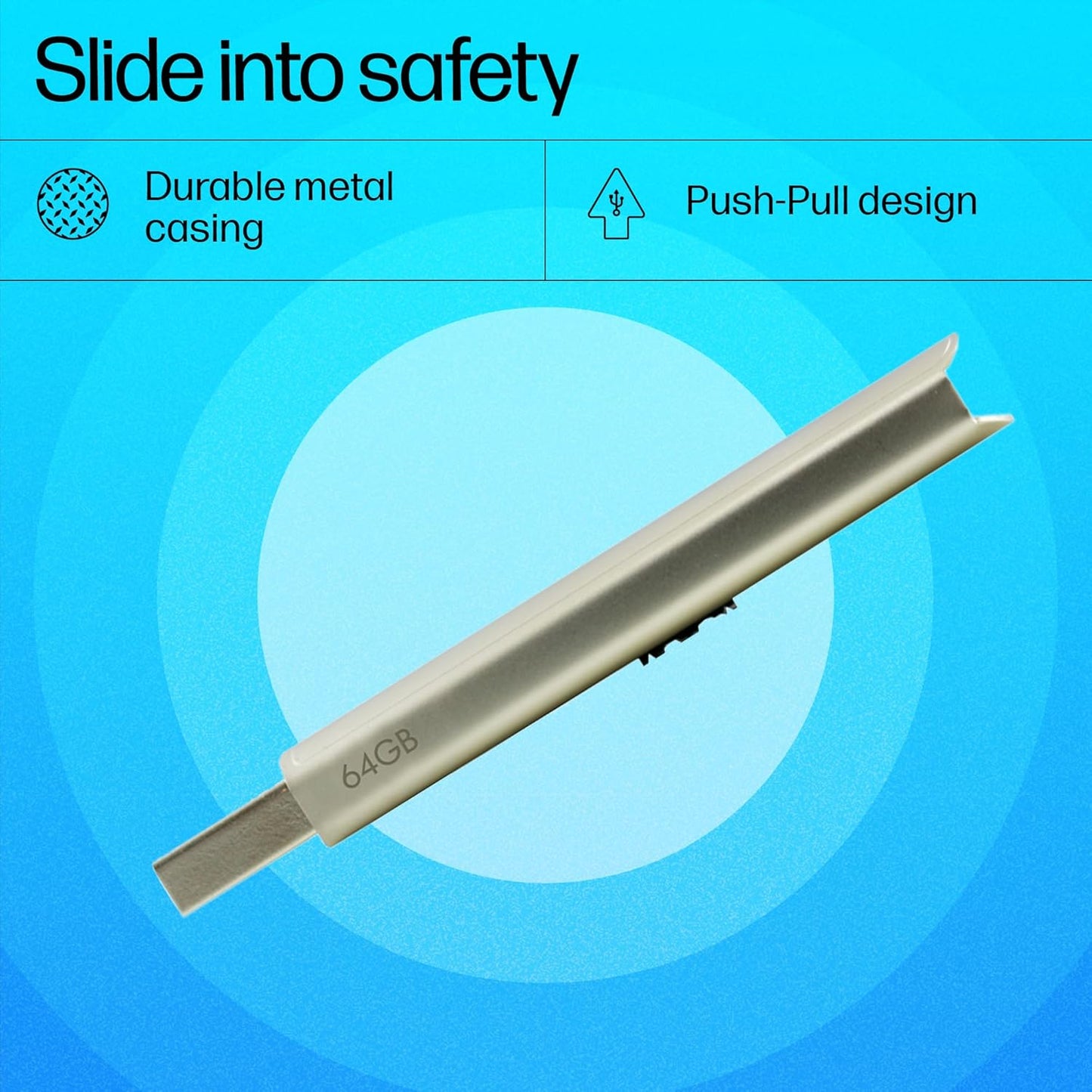 HP x796w 64GB USB 3.2 Flash Drive