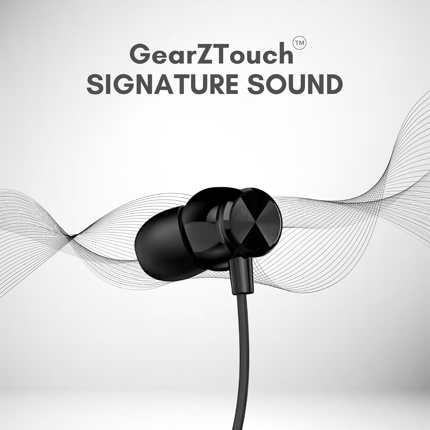 GZTOUCH BOOMM Bluetooth inEar Earphones with Mic, Bombastic Bass-12.4mm Drivers,15 Mins Charge-10Hrs Music,35Hrs Battery Fast Charge,IPX4Dust &Water Resistant,Low Latency,Magnetc buds,BTv5.3- ZETBLACK