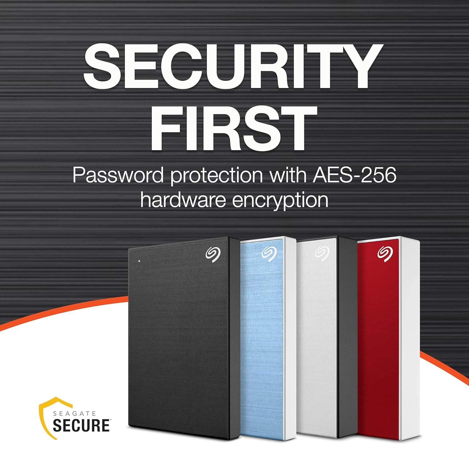 Seagate One Touch 1TB External HDD with Password Protection Silver, for Windows and Mac, with 3 yr Data Recovery Services, (STKY1000401)