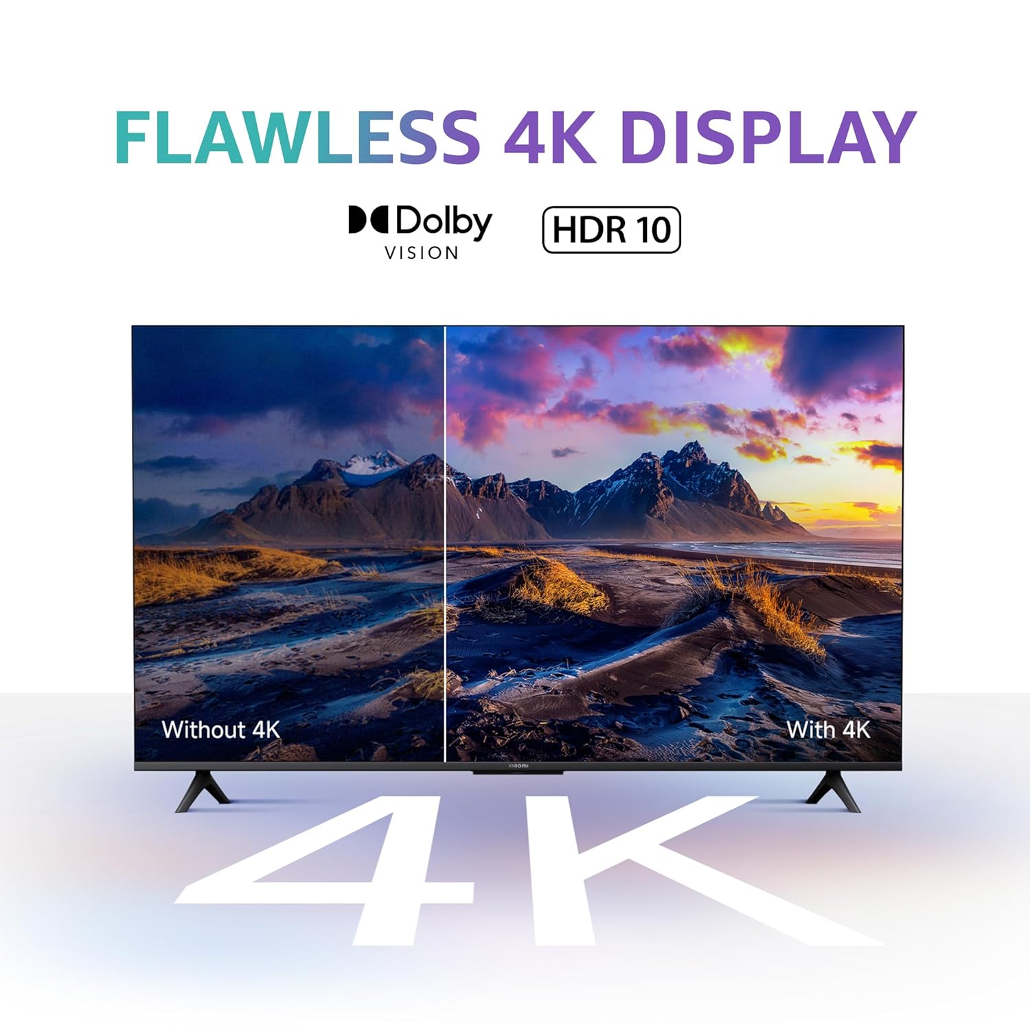Xiaomi MI 125 cm (50 inches) X Series 4K LED Smart Google TV L50MA-AUIN (Black)