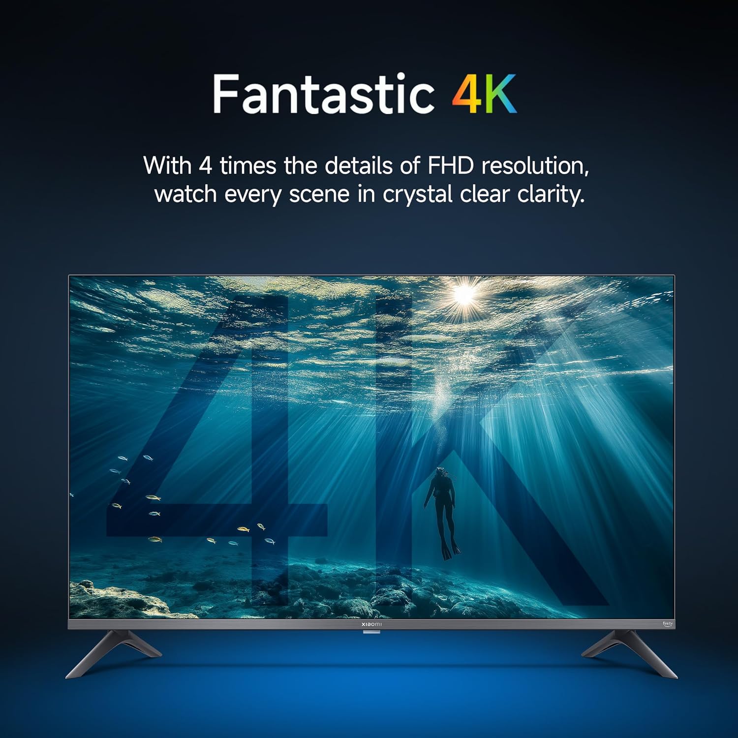 Xiaomi 138 cm (55 inch) FX Ultra HD 4K Smart LED Fire TV L55MB-FIN