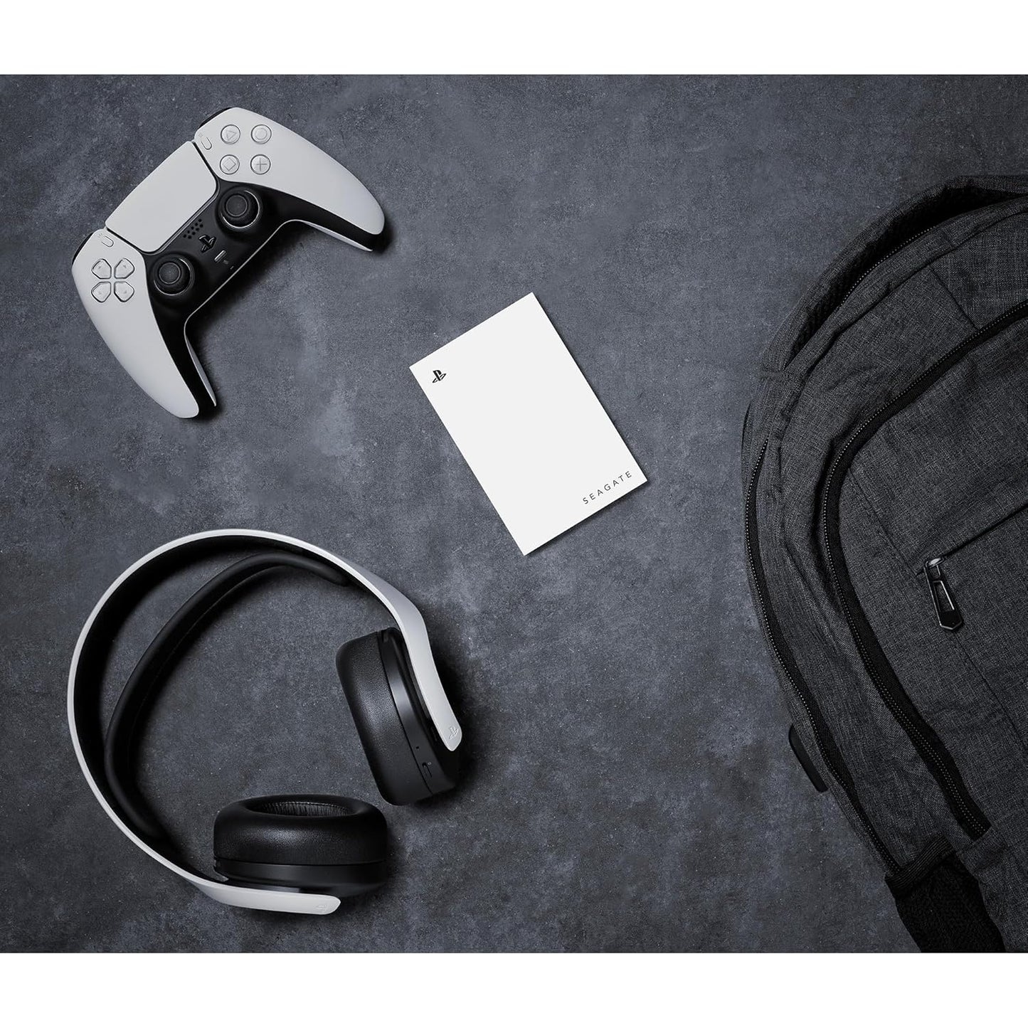 Seagate Game Drive for PS5 5 TB External HDD - USB 3.0, Officially Licensed, Blue LED (STLV5000200)