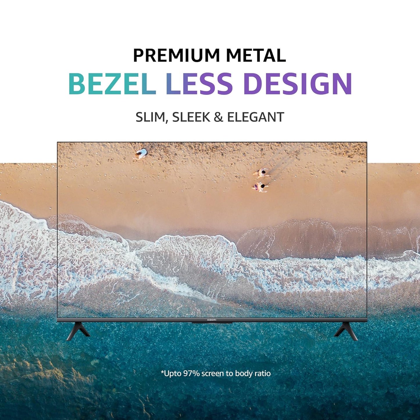 Xiaomi MI 138 cm (55 inches) X Series 4K LED Smart Google TV L55MA-AIN (Black)