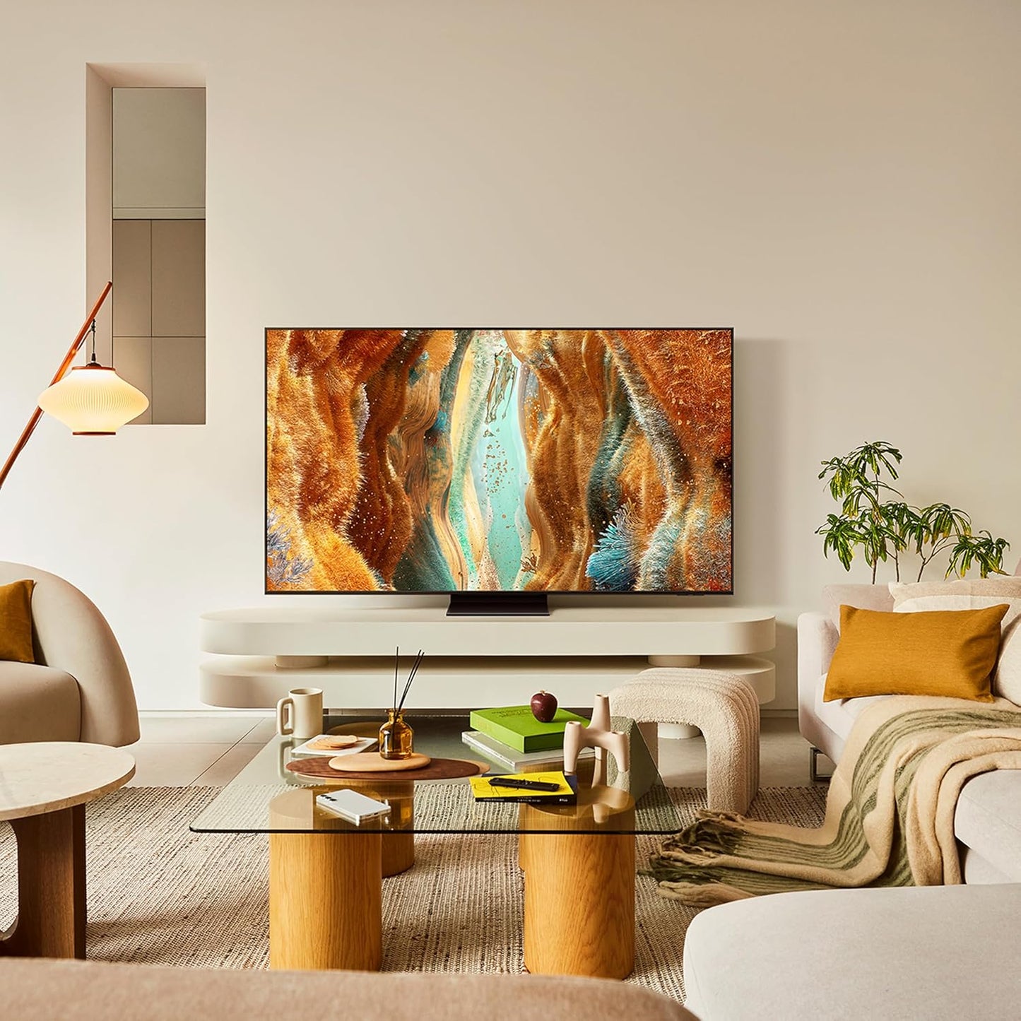 Samsung 138 cm (55 inches) 4K Ultra HD Mini-LED Neo-QLED Smart TV QA55QN70FAULXL