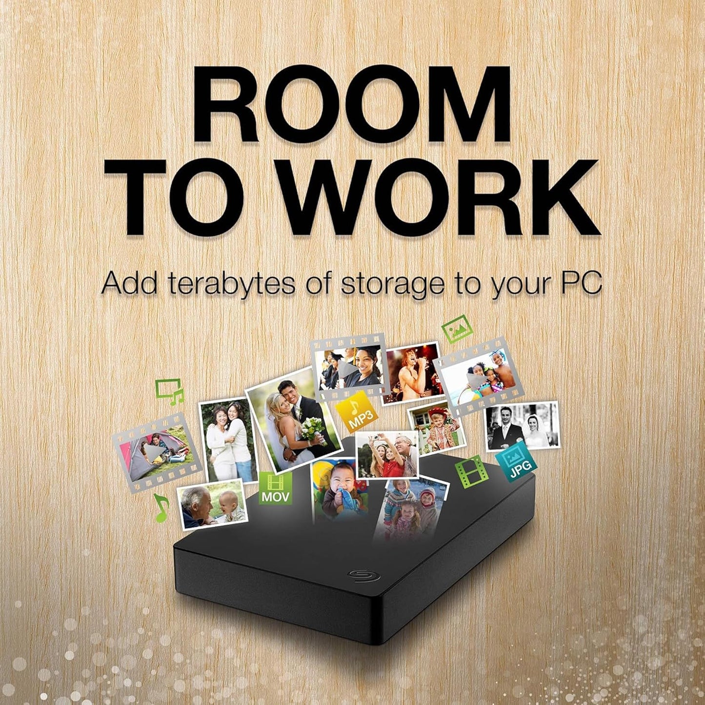 Seagate Portable 2TB External HDD – USB 3.0 for PC Laptop and Mac (STGX2000400)