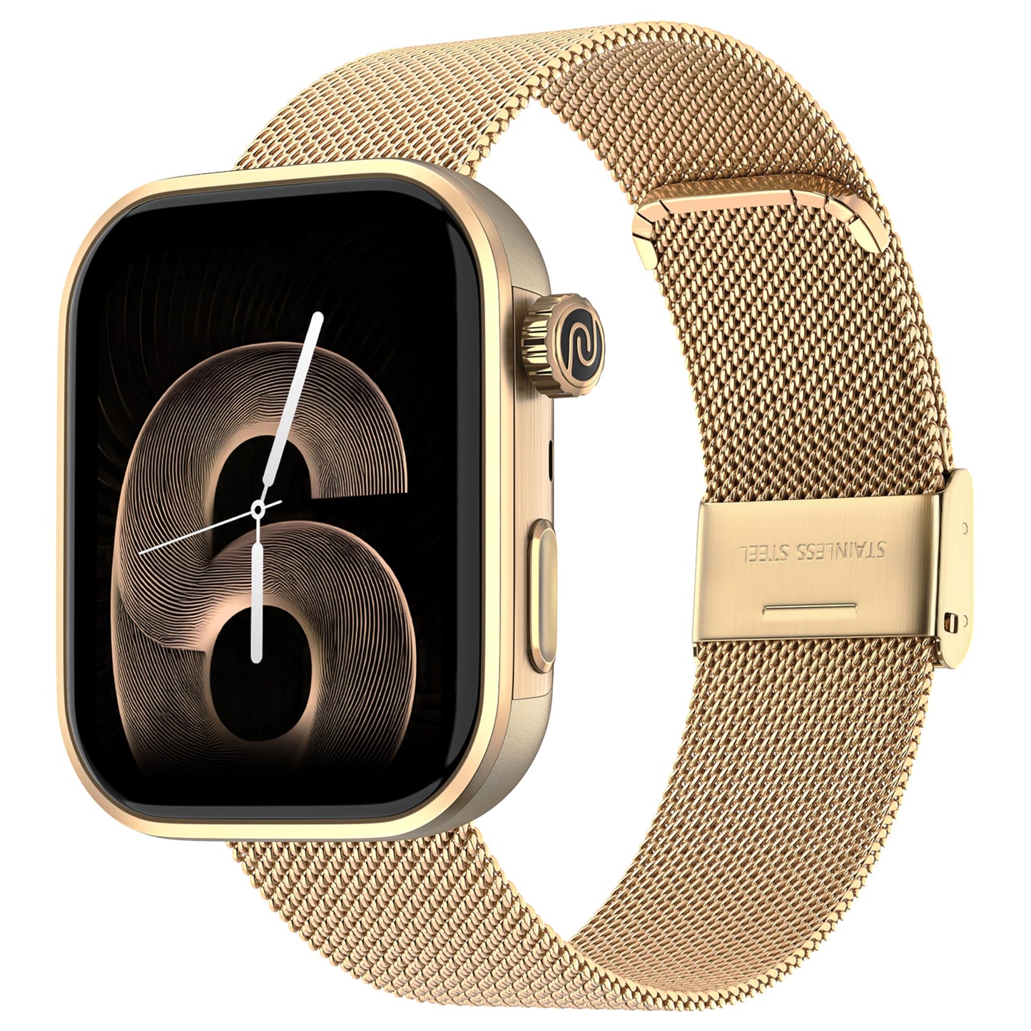 Noise Pulse Go Buzz Smart Watch with Advanced Bluetooth Calling, 1.69" TFT Display, SpO2, 100 Sports Mode with Auto Detection, Upto 7 Days Battery (2 Days with Heavy Calling) - Rose Pink