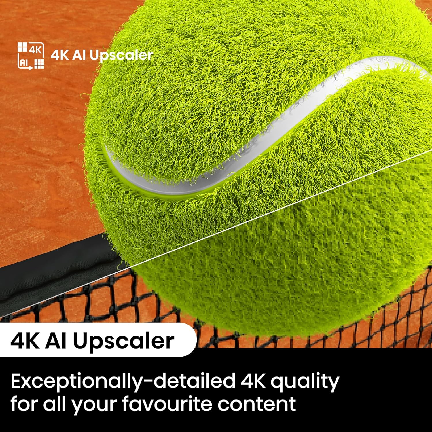 Hisense 139 cm (55 inches) E6N Series 4K Ultra HD Smart LED Google TV 55E6N (Black)