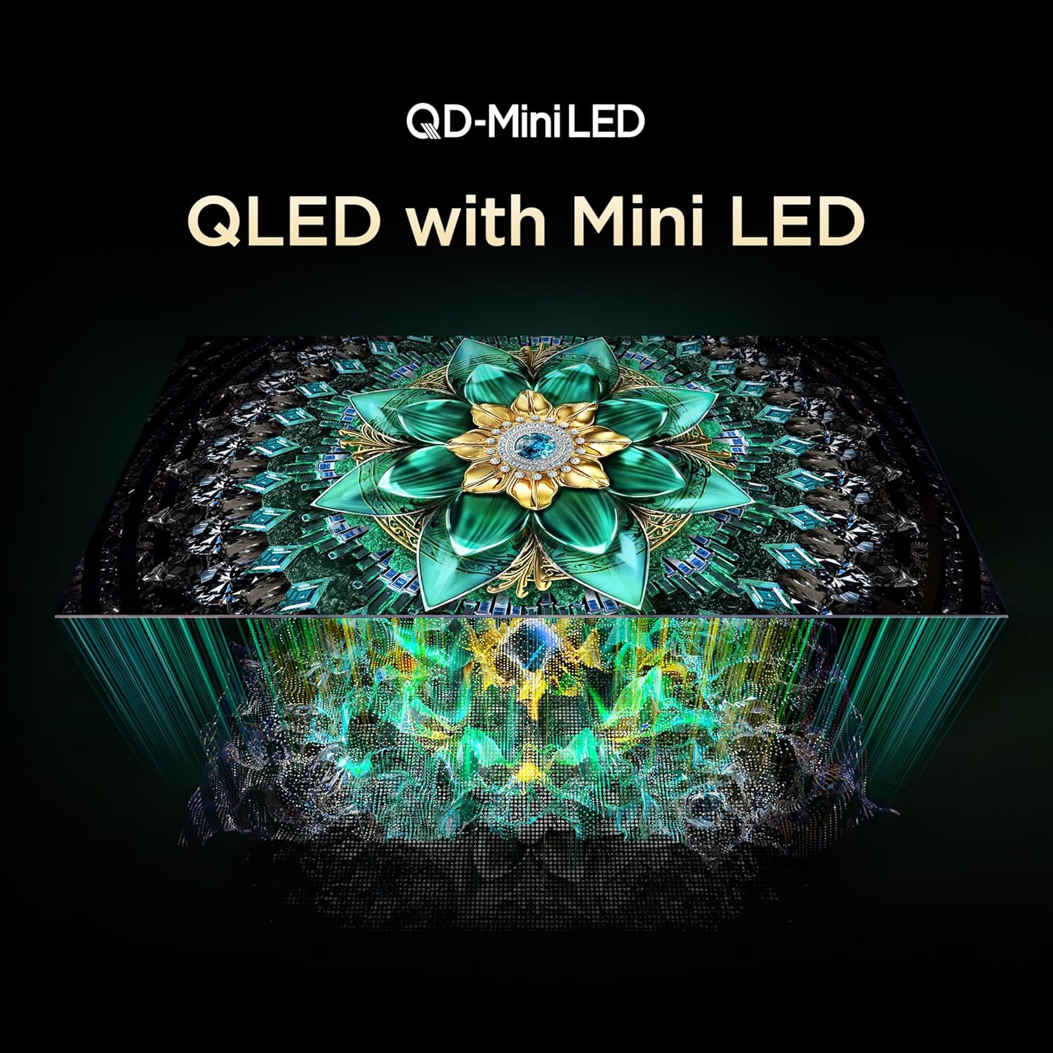 TCL 164 cm (65 inches) 4K UHD Smart QD-Mini LED Google TV 65Q6C