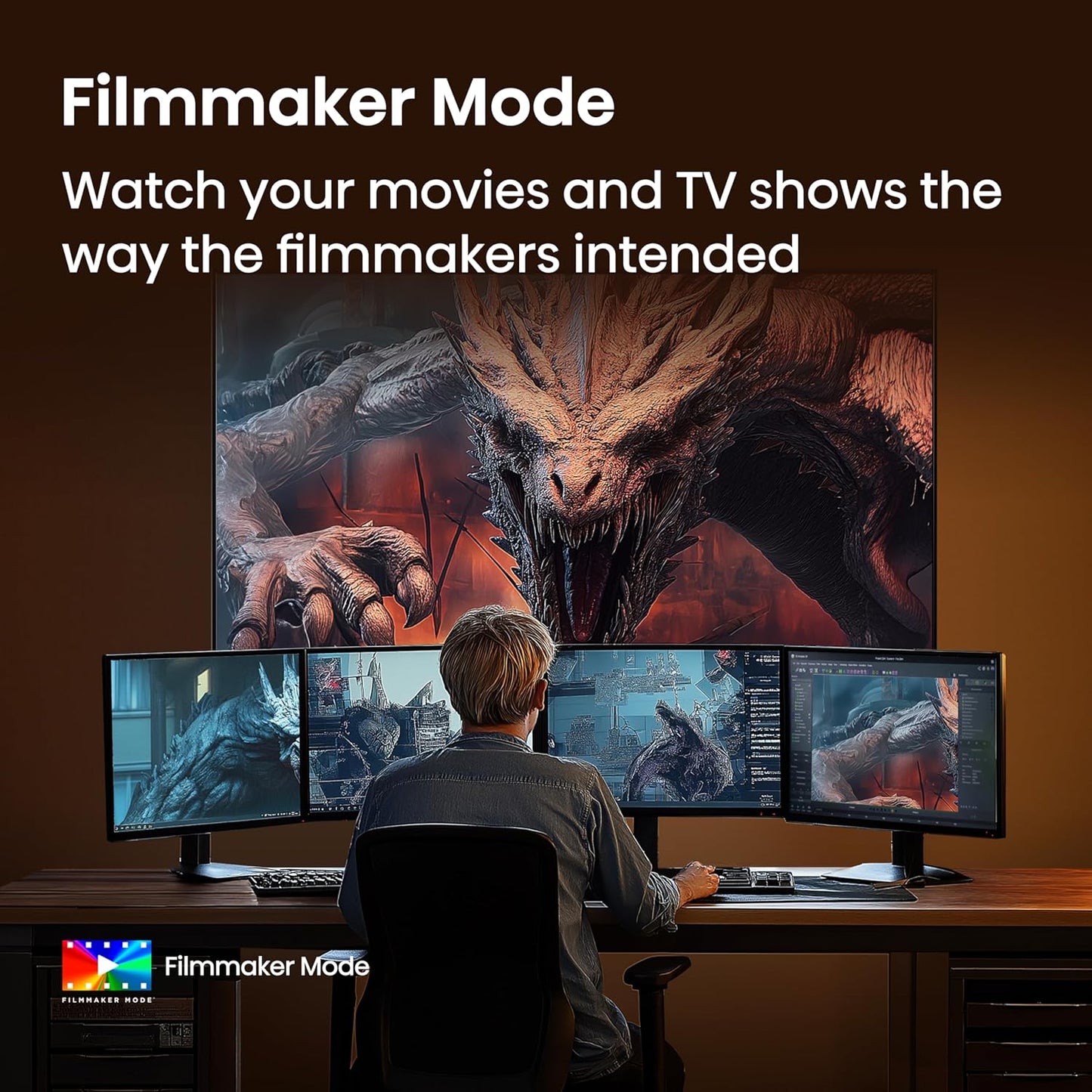 Hisense 189 cm (75 inches) E7Q Series 4K Ultra HD Smart QLED TV 75E7Q (Black)